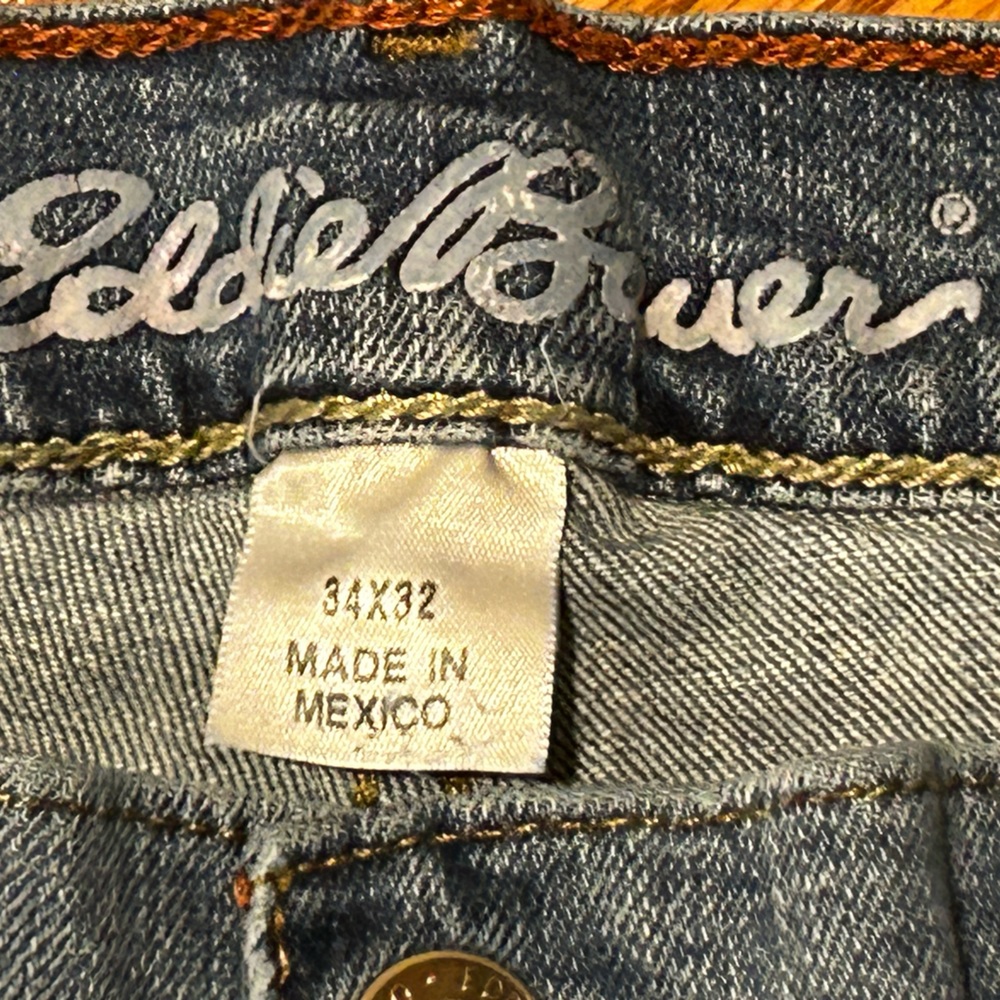 Eddie Bauer Blue Men's Jeans - Picture 4 of 5